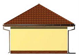 G151 budynek gospodarczy elewacja