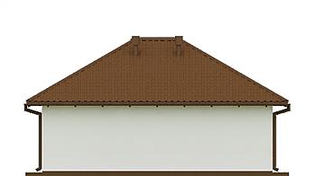 G19 - Budynek garażowo - gospodarczy elewacja