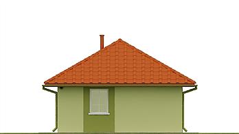 G39 - Budynek garażowo - gospodarczy elewacja