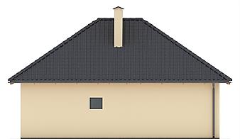 G85 - Budynek garażowo - gospodarczy elewacja