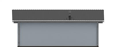 G102 - Budynek garażowy elewacja
