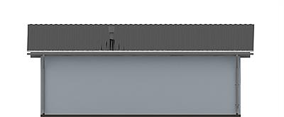 G102 - Budynek garażowy elewacja