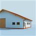 projekt domu G235 garaż dwustanowiskowy z pomieszczeniem gospodarczym