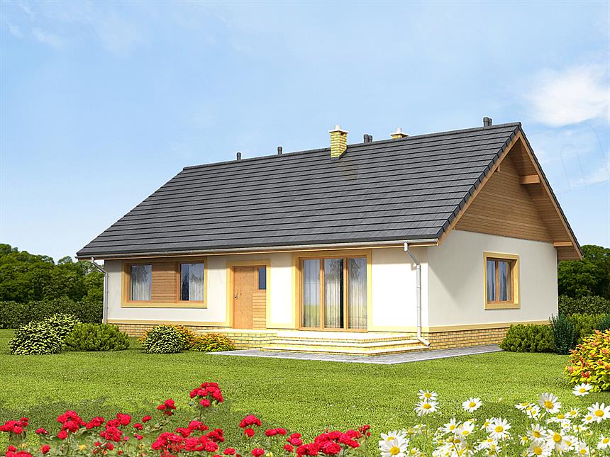 Projekt domu Sezam 3