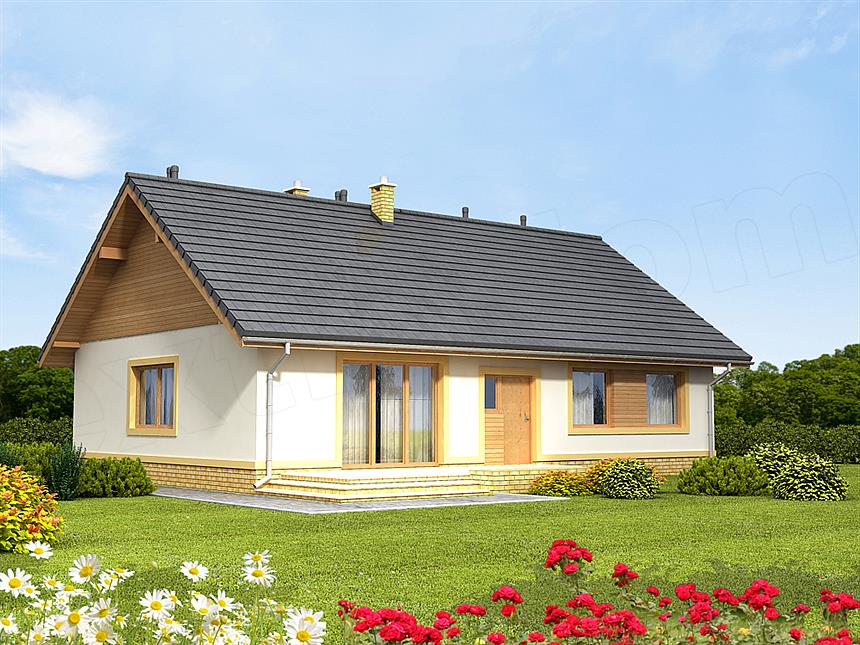 Projekt domu Sezam 3