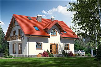 Projekt domu Żarnowiec plus
