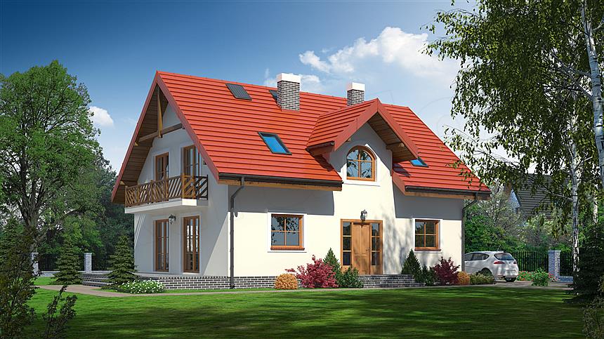 Projekt domu Żarnowiec plus