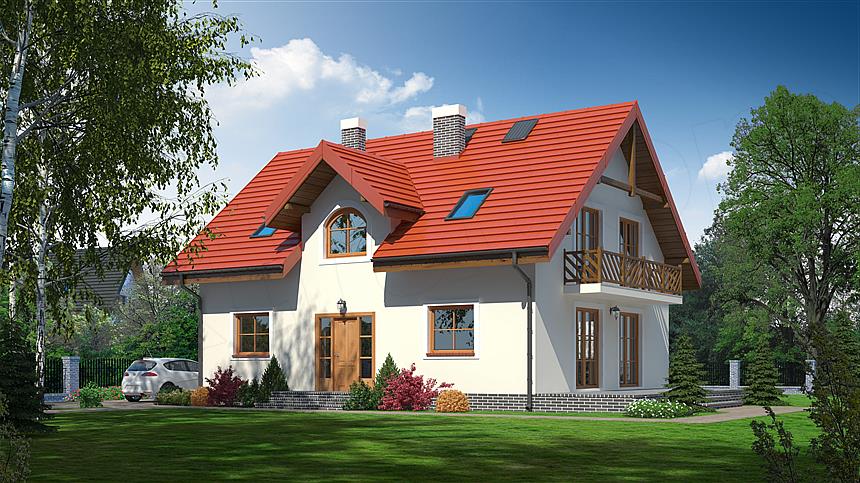 Projekt domu Żarnowiec plus