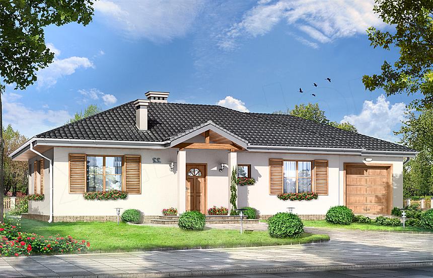 Projekt domu Czaruś