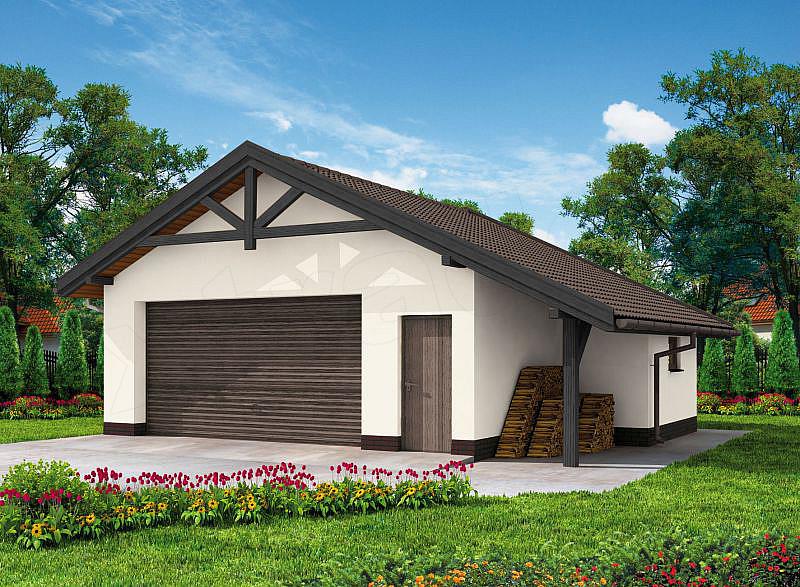 Projekt domu G58 Szkielet drewniany