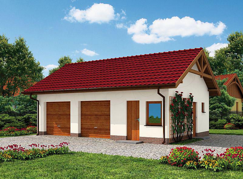 Projekt domu G84 Szkielet drewniany