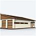 projekt domu G161 garaż czterostanowiskowy