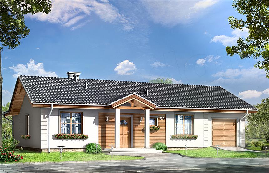 Projekt domu Miluś