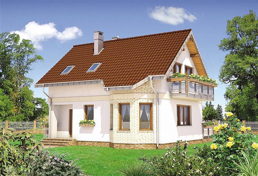 Projekt domu Calineczka Mini (1212)