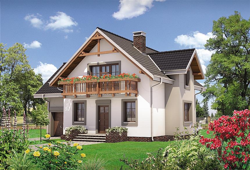 Projekt domu Koliba Grota (1222)
