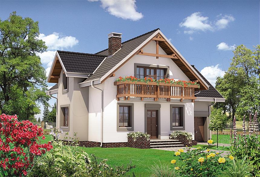 Projekt domu Koliba Grota (1222)