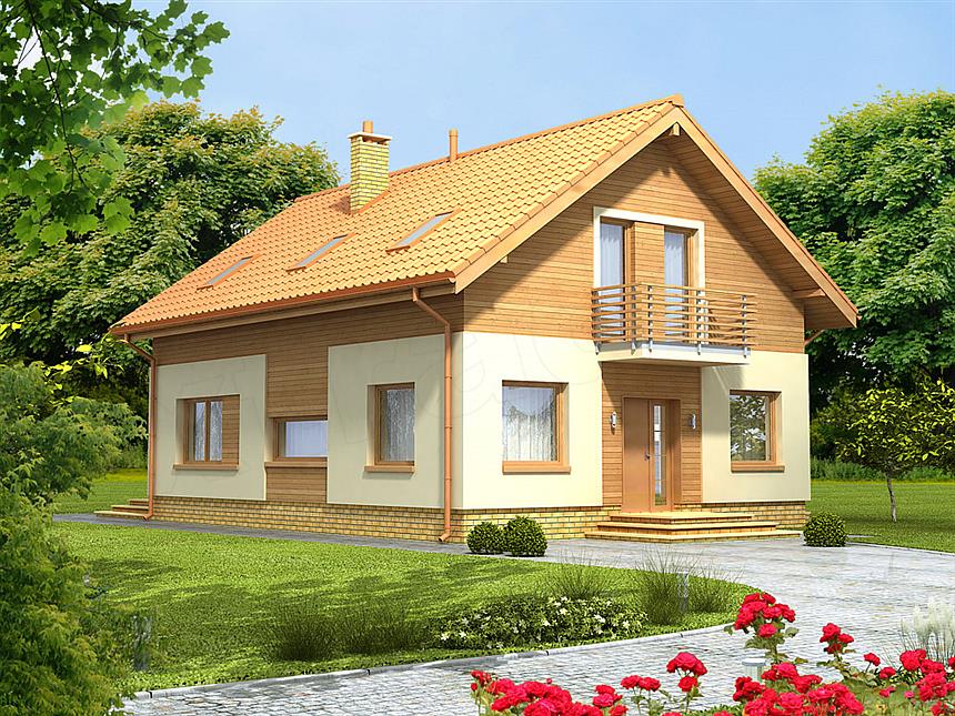 Projekt domu Wanilia
