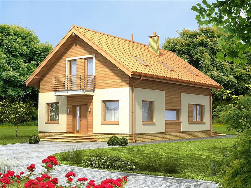 Projekt domu Wanilia