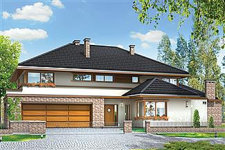 Projekt domu Willa z basenem