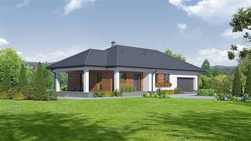 Projekt domu Piaseczno 3gg