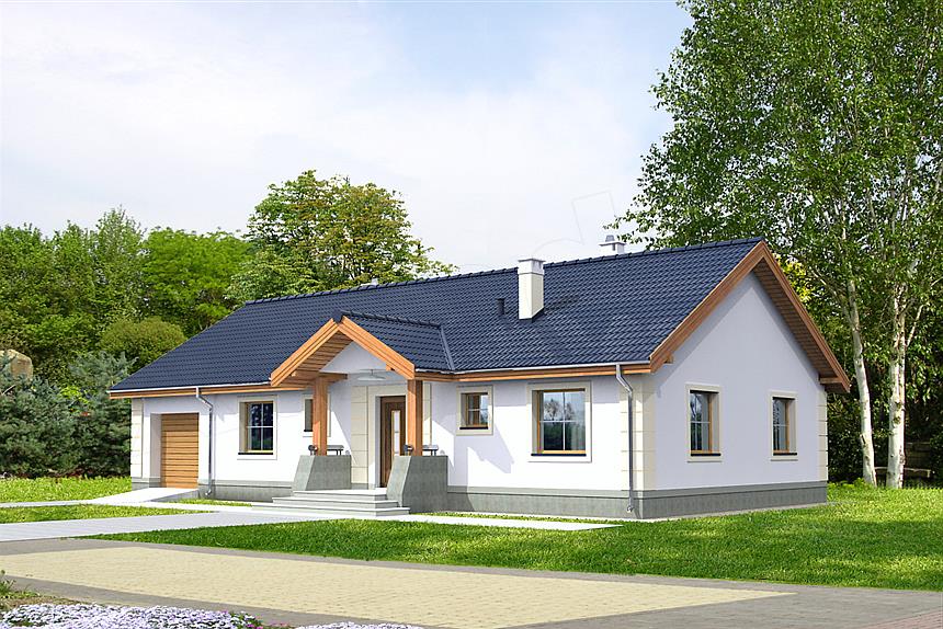 Projekt domu Rawenna III LMB74b