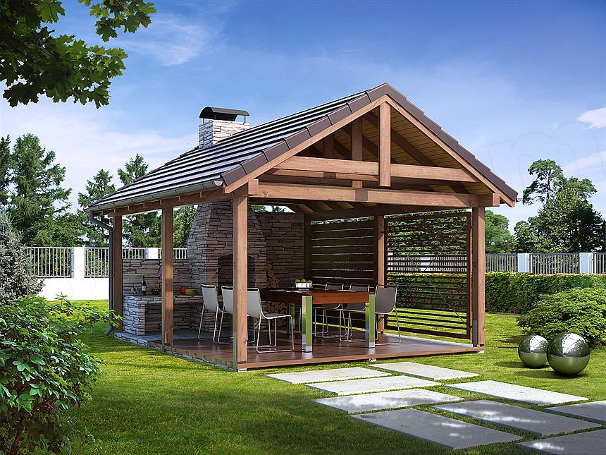 Projekt domu Altanka 4