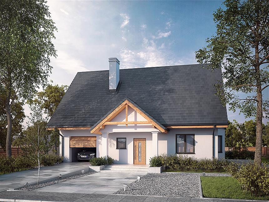 Projekt domu Goździk