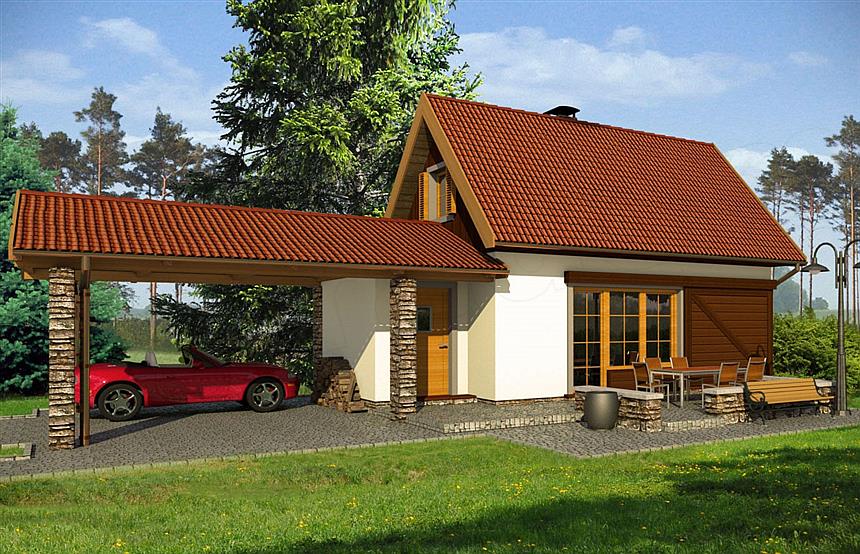 Projekt domu Jacek b