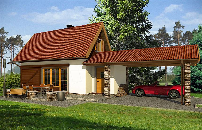 Projekt domu Jacek b