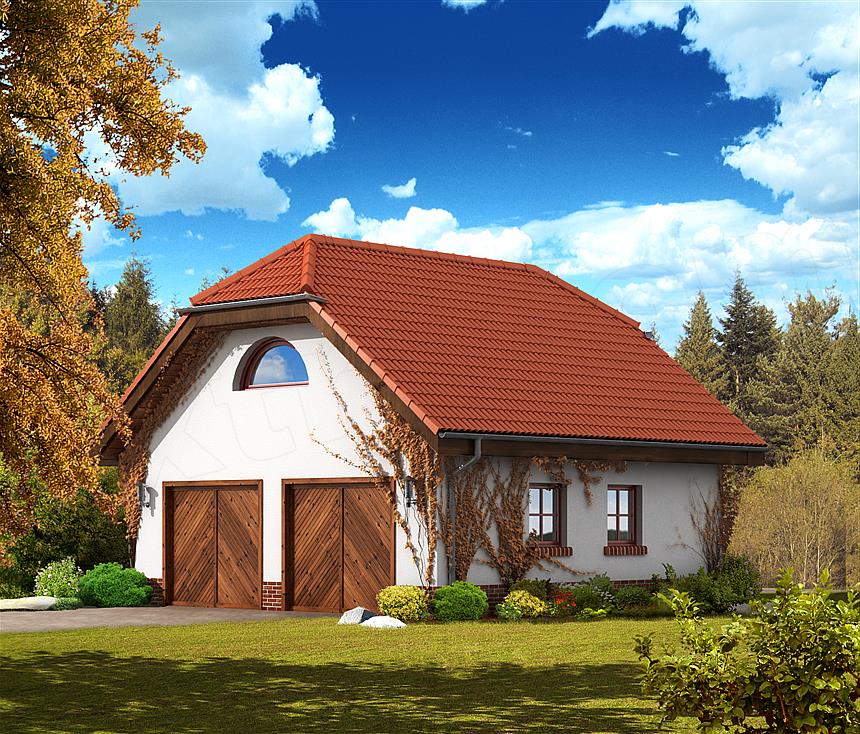 Projekt domu Garaż g 2 (04)