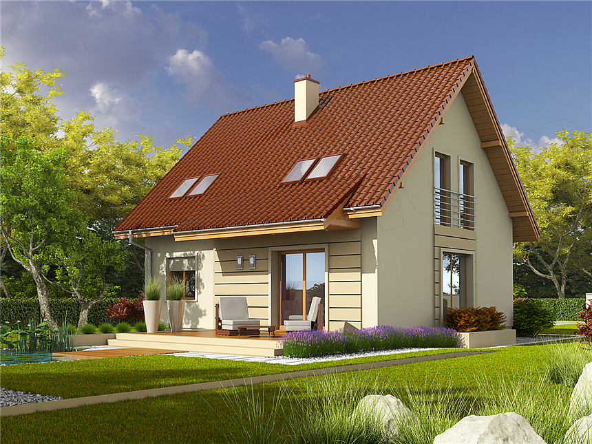 Projekt domu Adriana III (wersja B)