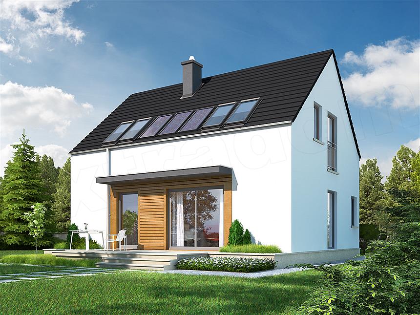 Projekt domu E1 (wersja A) economic