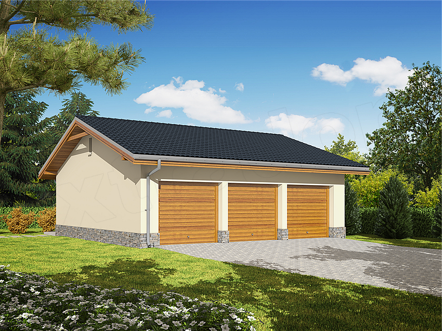 Projekt domu Garaż G29