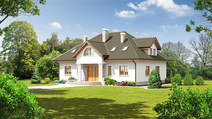 Projekt domu Szczepanów