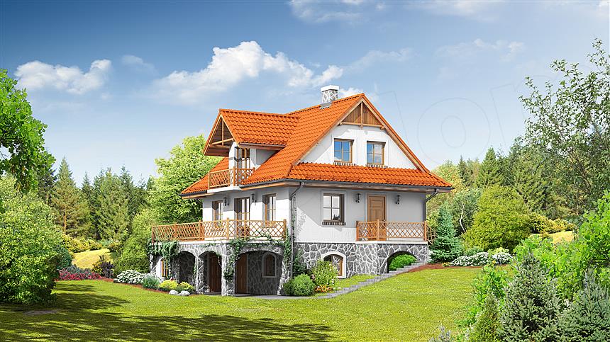 Projekt domu Jaworzynka nowa