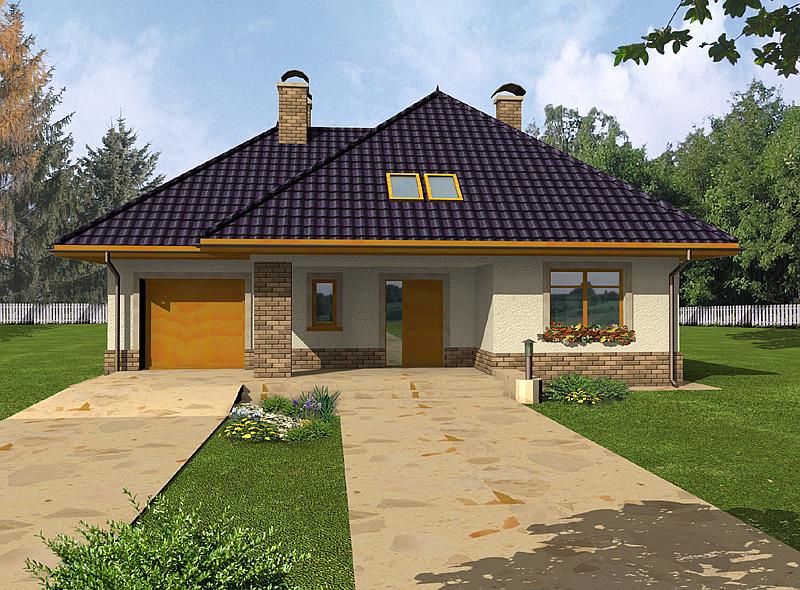 Projekt domu Syntia wersja C