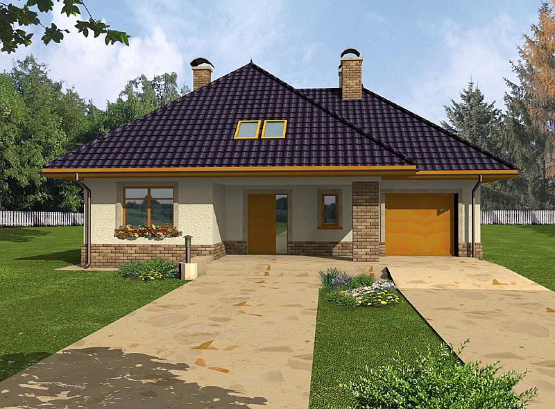 Projekt domu Syntia wersja C