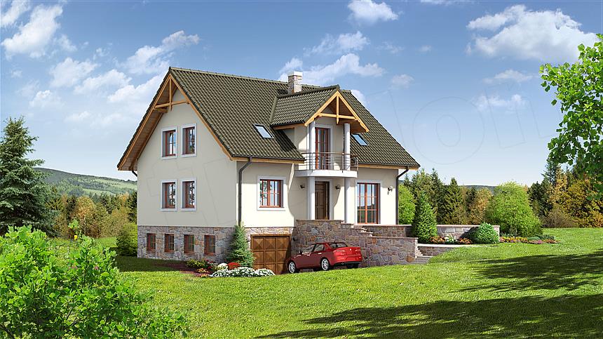 Projekt domu Jaworki 9m