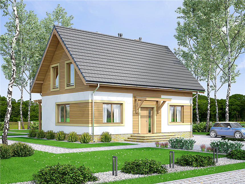 Projekt domu Migdał