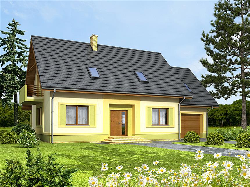 Projekt domu Kiwi 2