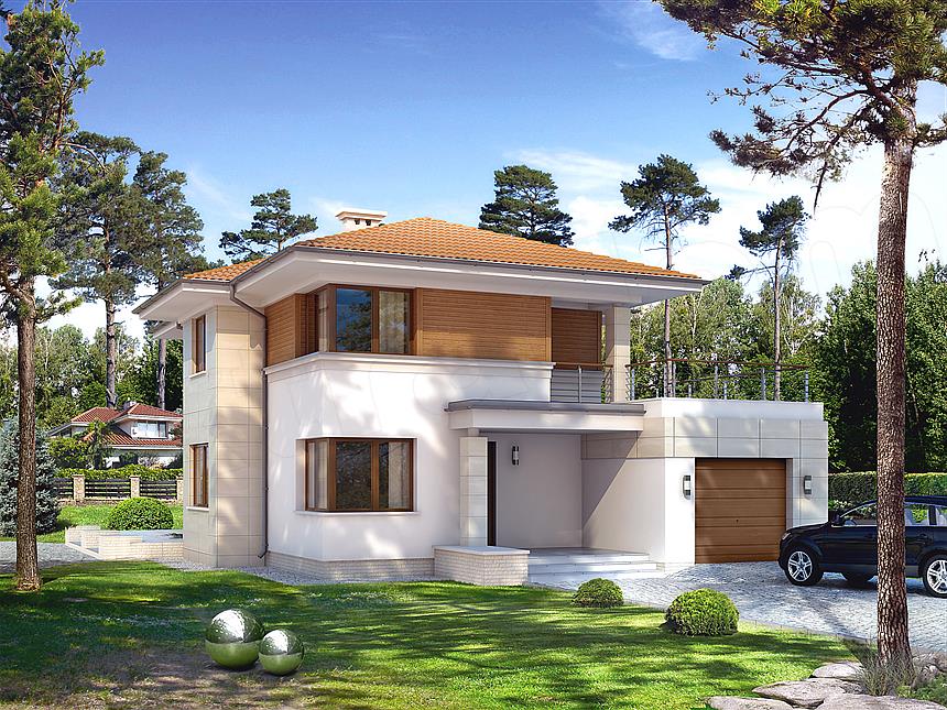 Projekt domu Cyprys 3