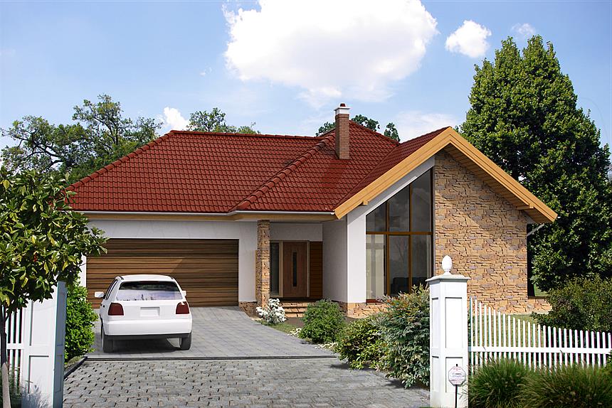 Projekt domu Ajaccio IV DCP282