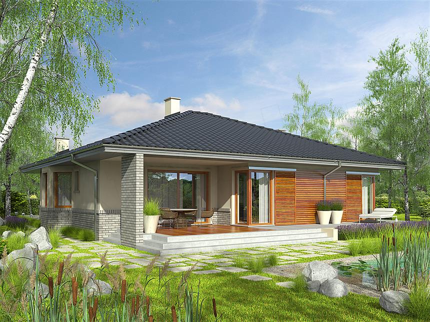 Projekt domu Flori II