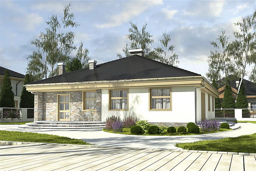 Projekt domu Helenka bez garażu [B]