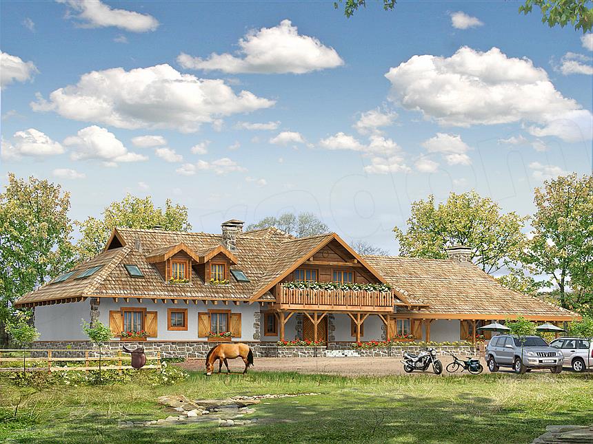 Projekt domu Cykada 2