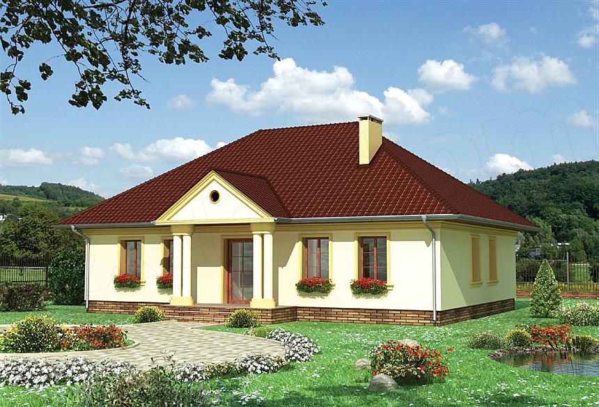 Projekt domu Aleksandria (842)