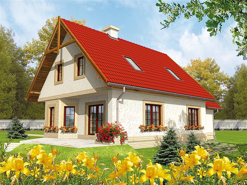 Projekt domu Igusia G1