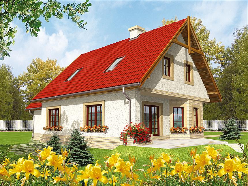 Projekt domu Igusia G1