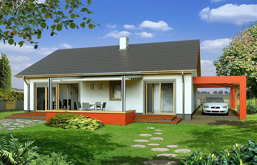 Projekt domu Albert A