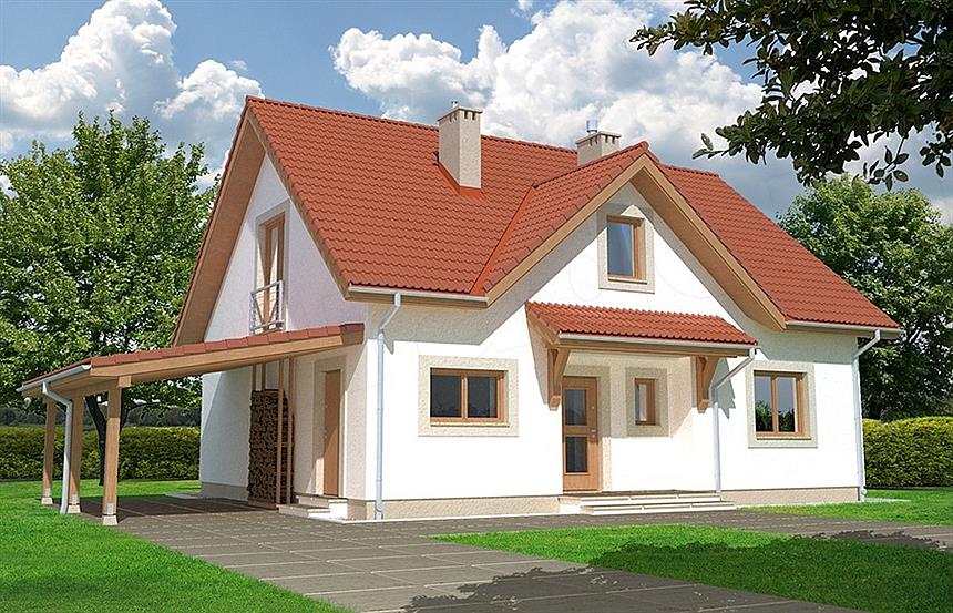 Projekt domu Maria A wiata